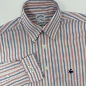 Brooks Brothers‎ 346 Button Down Shirt Striped Men's XS